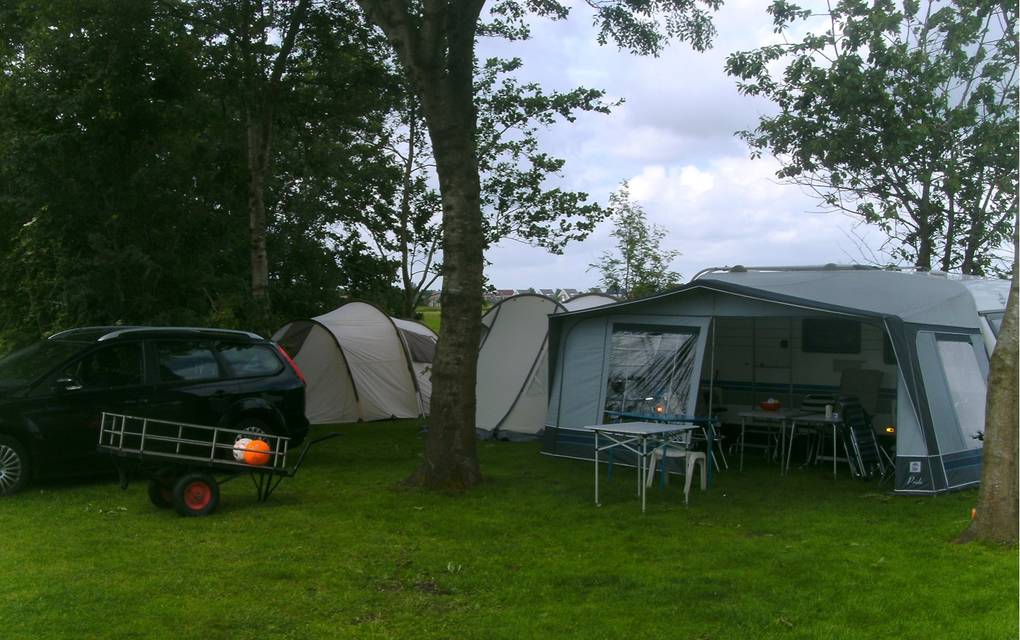 Mini-camping aan het water in Friesland